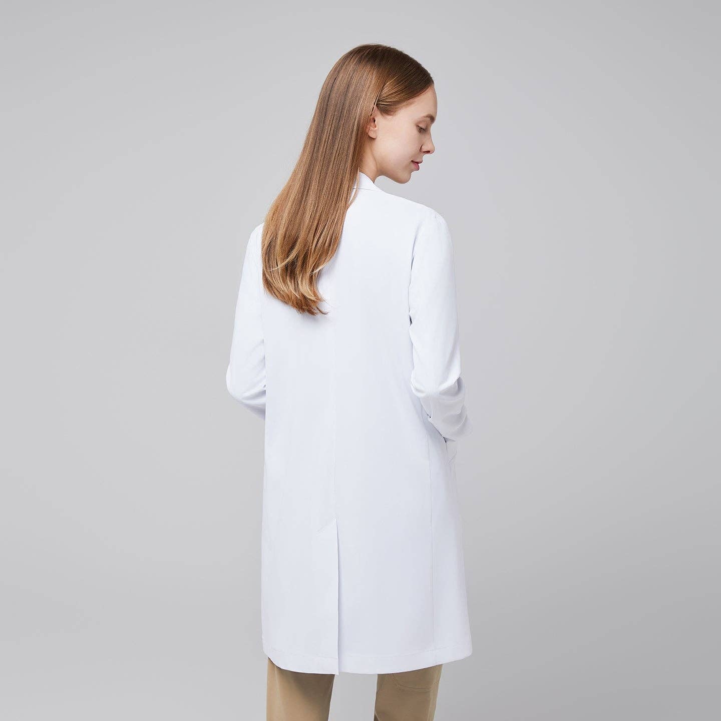 White Zenir |  W-Long Lab Coat LCW-10 for wholesale on Faire1