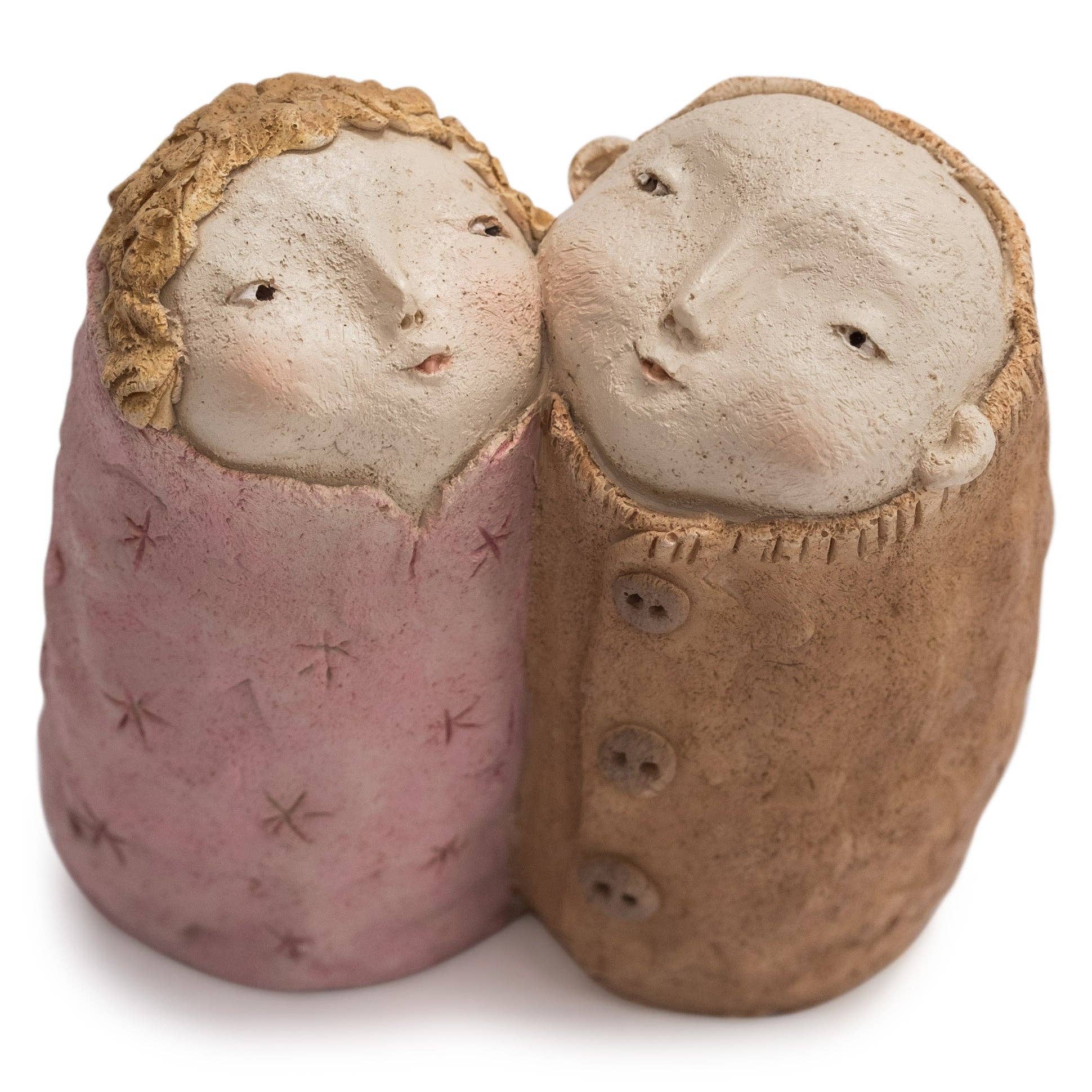 Bentley & Bo - Wholesale Decorative Figurine - Roly Poly Family - The Twins2