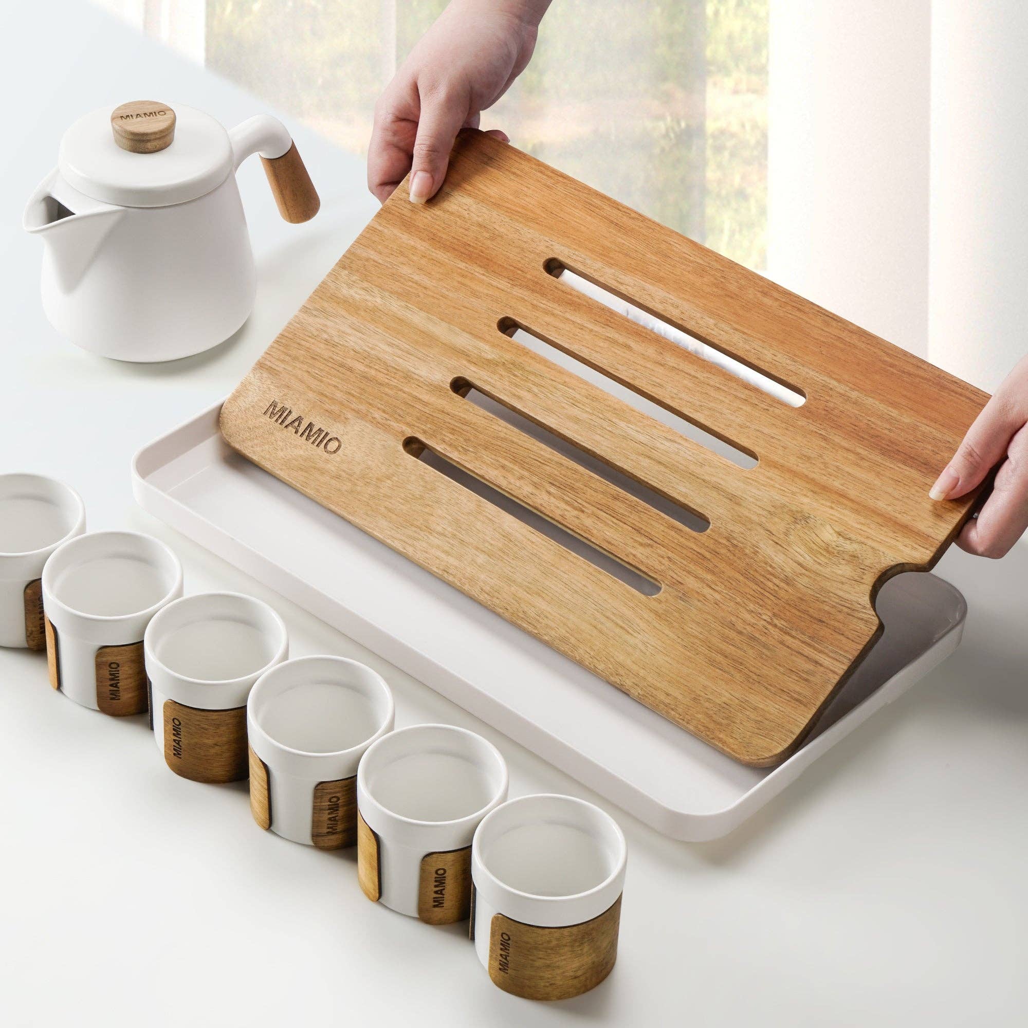 MIAMIO - Wholesale Tea Set - Traditional Japanese Tea Set 6-Piece Set 620 ml4