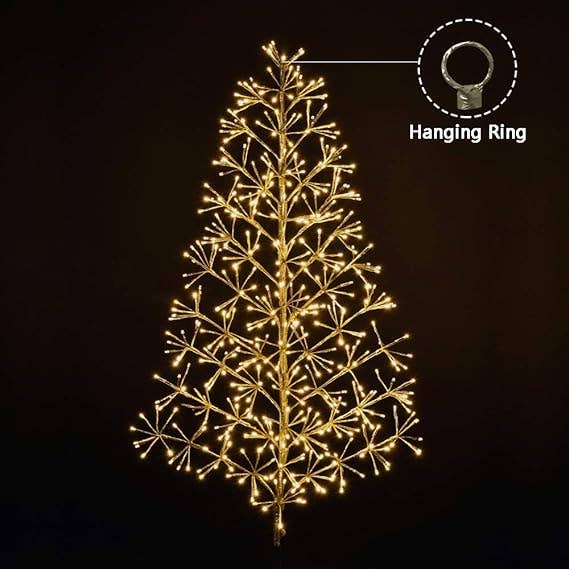 LIGHTSHARE - Wholesale Artificial Christmas Tree - Artificial Christmas Tree Light with Silver and Golden Finis12