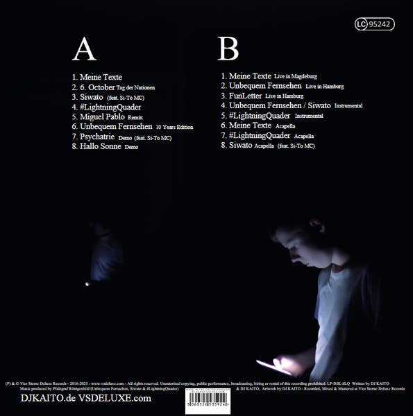 Vier Sterne Deluxe Records - Wholesale Music Accessory - Vinyl: DJ Kaito –  #LightningQuader1
