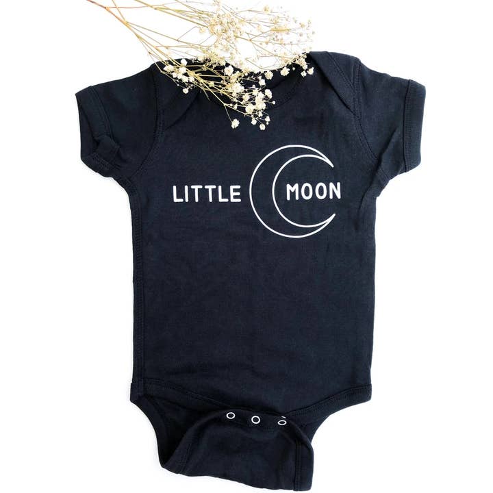 Little Moon - Onesie - Black and other Purchase Wholesale moon onesie. Free Returns & Net 60 Terms on Faire trending on Faire.