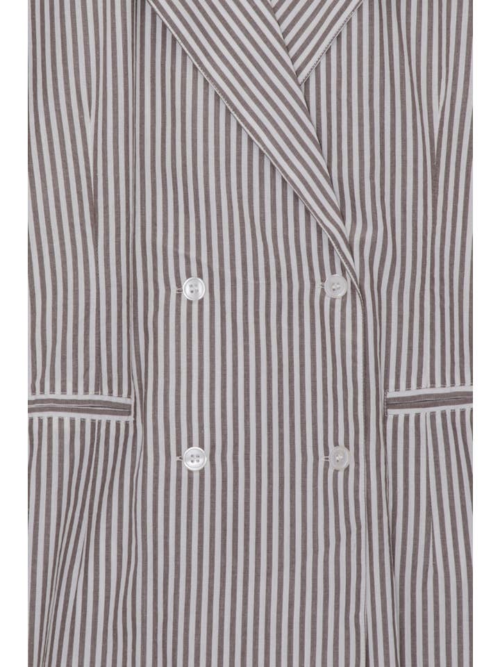 moshi moshi mind - Wholesale Button Down Shirt - Women's - viva shirt stripe3