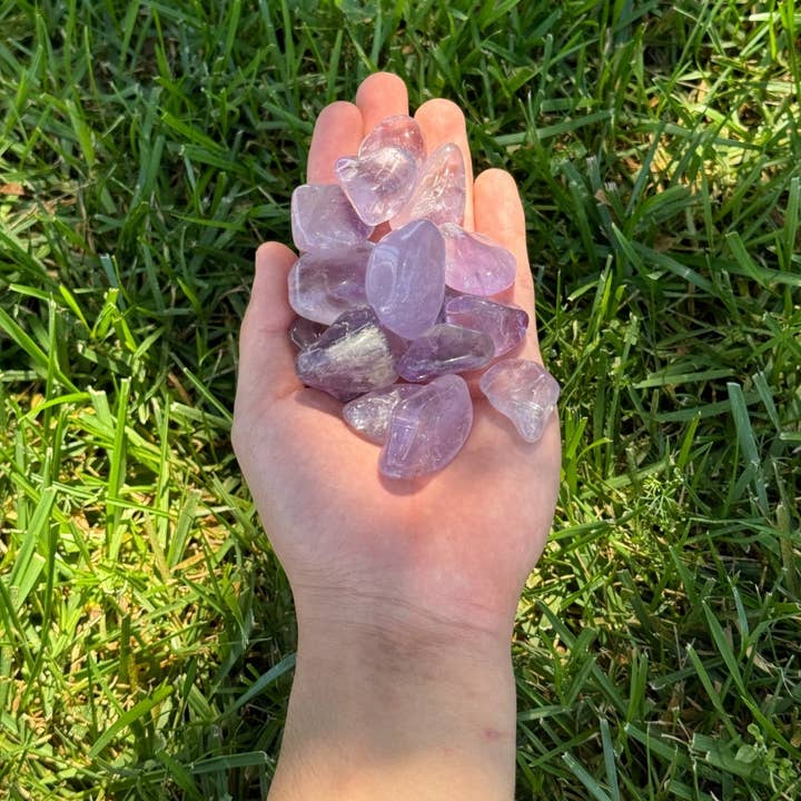 Earths Elements Wholesale - Wholesale Spiritual Stone/Crystal - Tumbled Crystal - Amethyst, 2lbs1