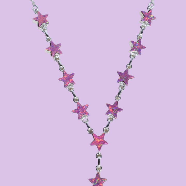 Krush Kandy - Wholesale Pendant/charm necklace - Star Studded Cast Necklace5