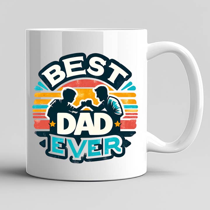 Bästa pappan någonsin Fars dag-mugg för wholesale av Hello Gorgeous Mugs