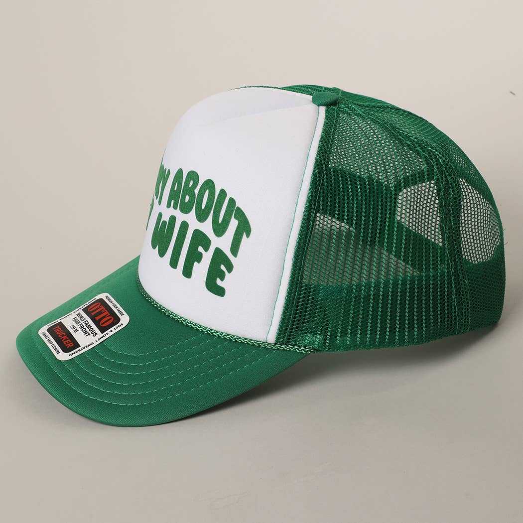 Fashion City – wholesale Truckerkeps – Unisex – Förlåt för min fru&man meshkeps10