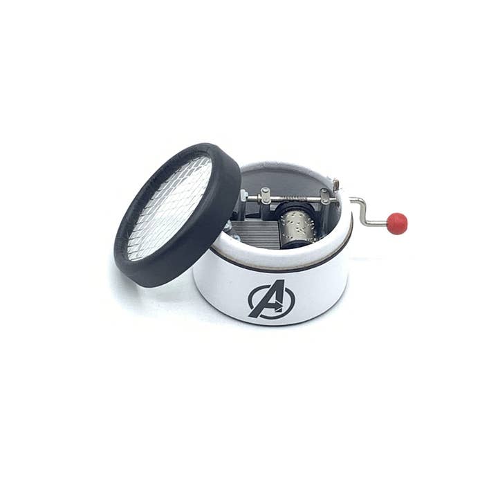 esdemusica by Rocio - Wholesale Ornament - Kids & Baby - Round Music Box with Avengers Melody - Superheroes Gift3