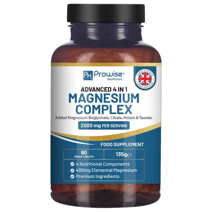 Prowise Healthcare - Wholesale Oral Supplement/Vitamin - Magnesium Glycinate Complex - 90 Vegan Tablets - by Prowise