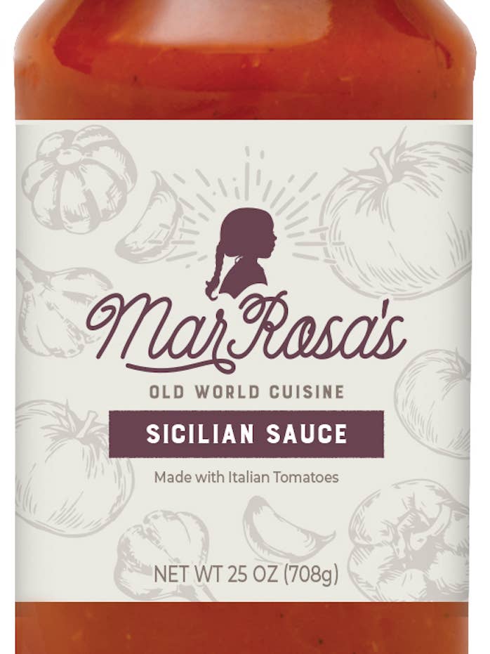 Sicilian Style Pasta Sauce with Imported Italian Tomatoes for wholesale by MarRosa's Old World Cuisine