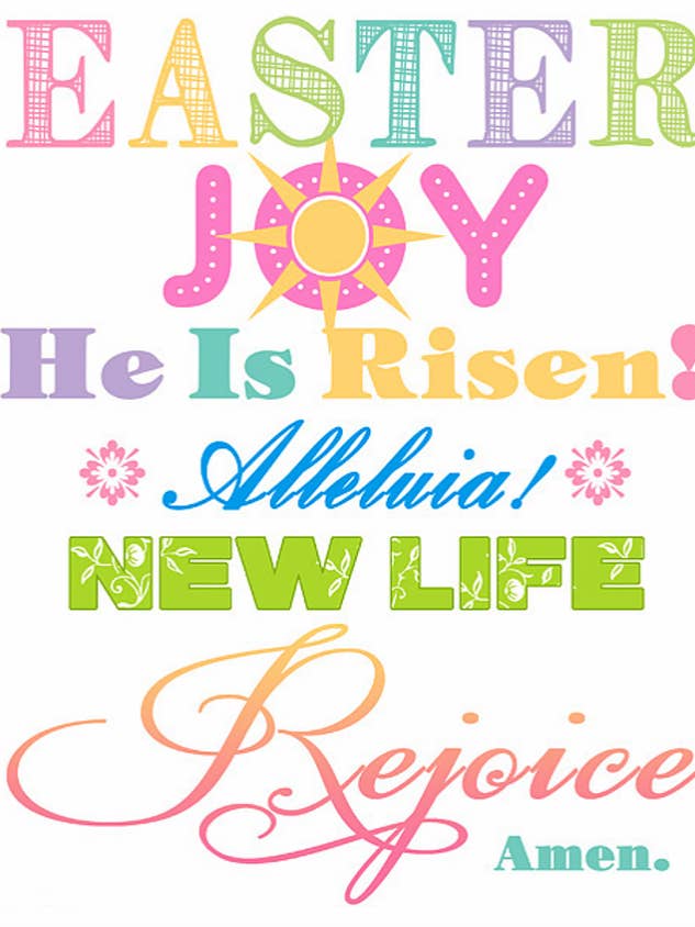 Torchon de Pâques Il est ressuscité pour la vente par Bunnies and Bows