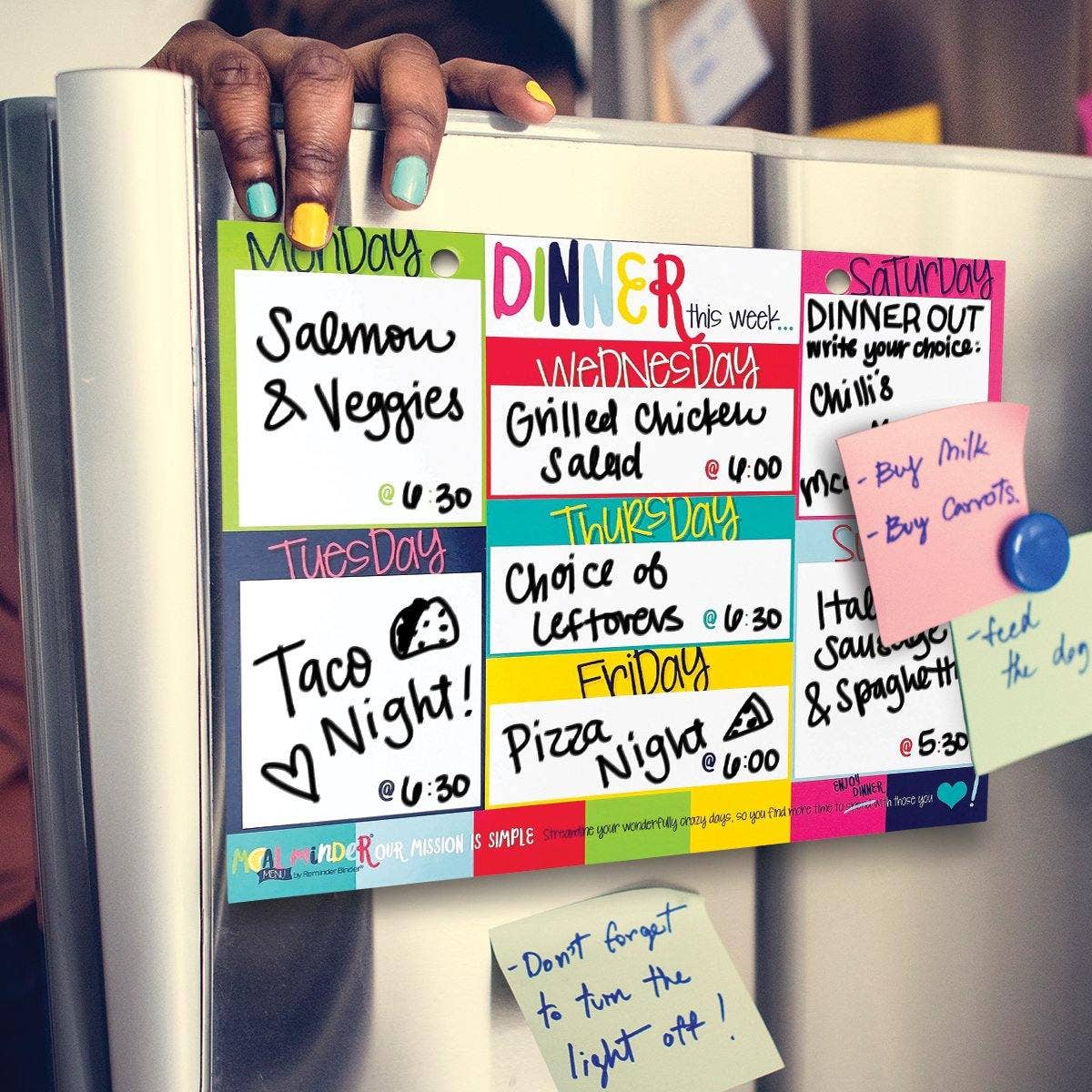 Denise Albright® - Wholesale Planner - 52-Week Meal Minder® Weekly Menu Planner Pad | Open Stock14