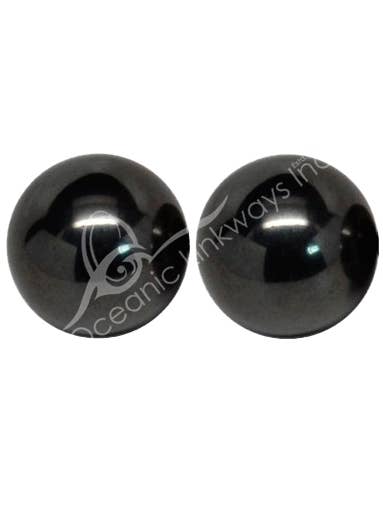 (PAR)ZINGER - BOLA MAGNÉTICA DE HEMATITE (PAR) 0,75" por atacado de Oceanic Linkways Inc