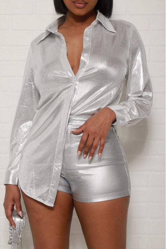 Flarix - Wholesale Shorts - Women's - shiny hot shorts16