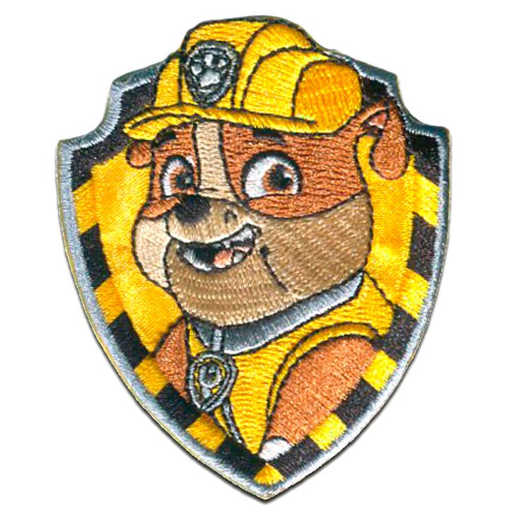 Patch/iron-on patch - Paw Patrol RUBBLE for wholesale by Catch the Patch