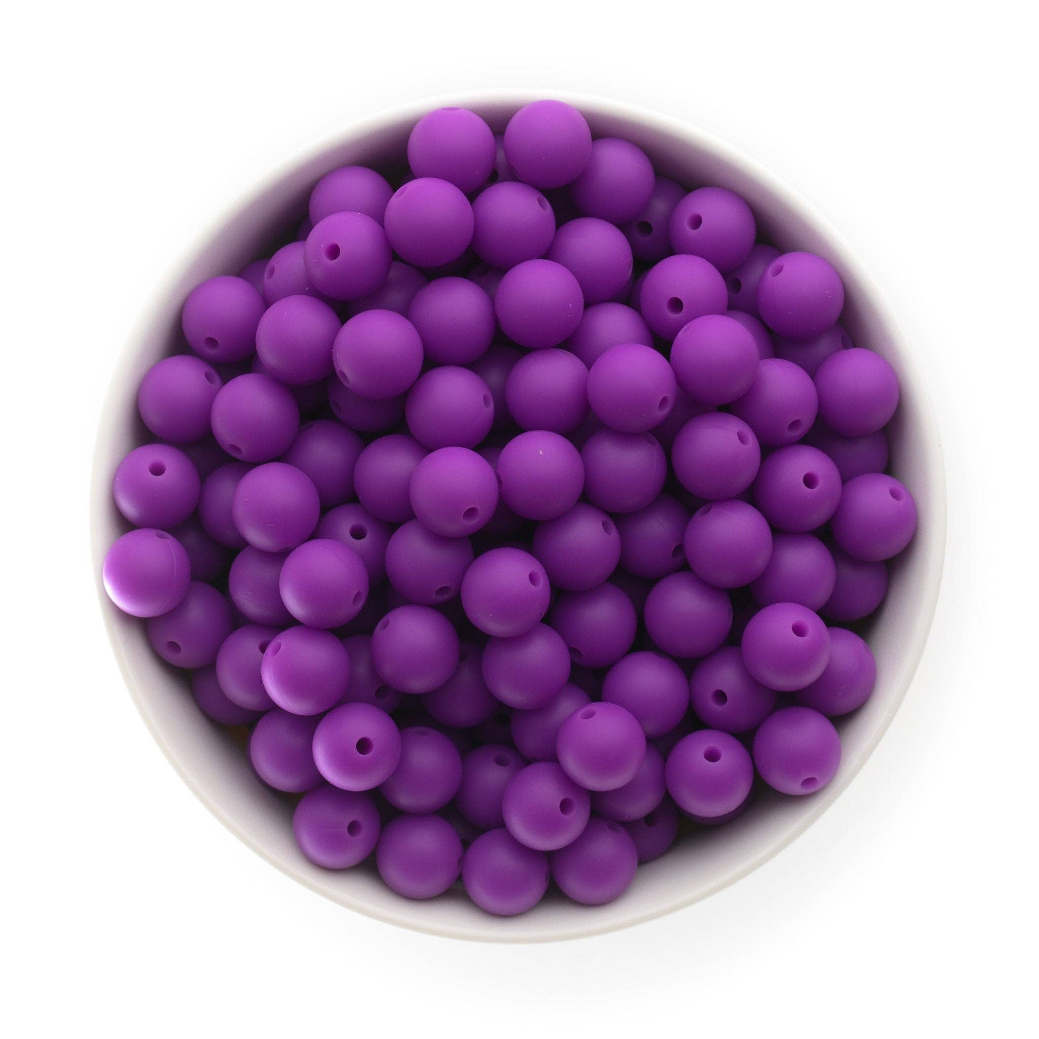 Cara & Co Silicone Craft Supply - Wholesale Beads - 12mm Round Silicone Beads60