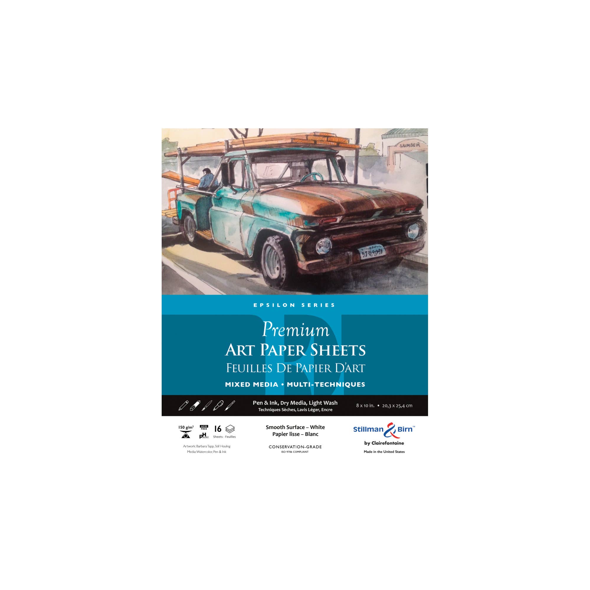 Exaclair - Wholesale Sketchbook/Sketchpad - Stillman & Birn™ Art Sheet Packs4