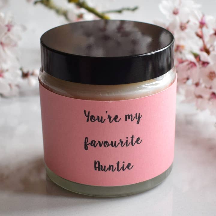 Vela aromática Favourite Auntie para venta al por mayor de Marigold Charms