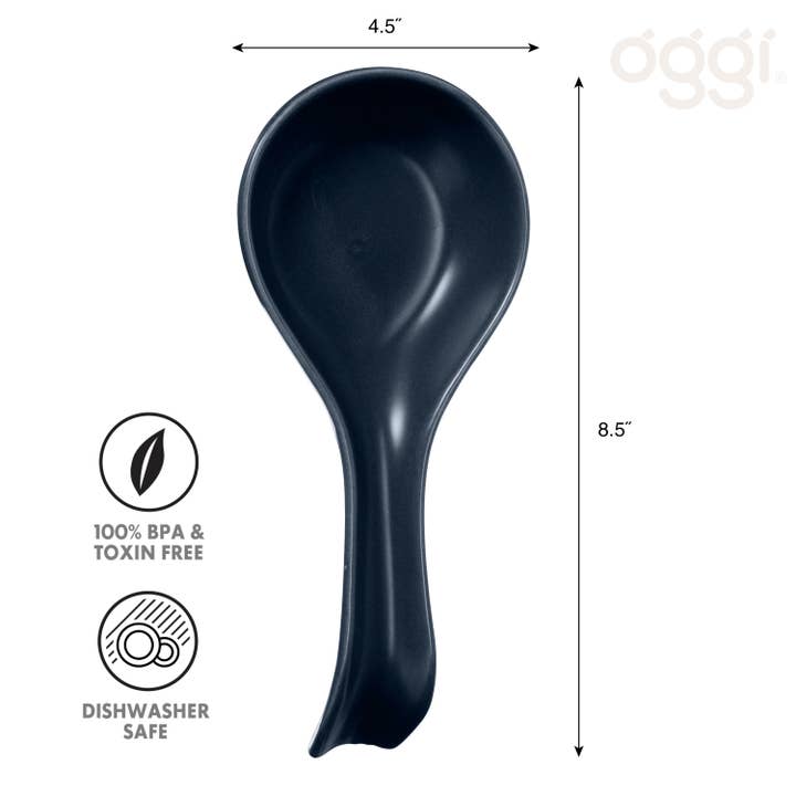 Oggi - Wholesale Spoon Rest - Spoon Rest Ceramic (8.5" x 4.5")22