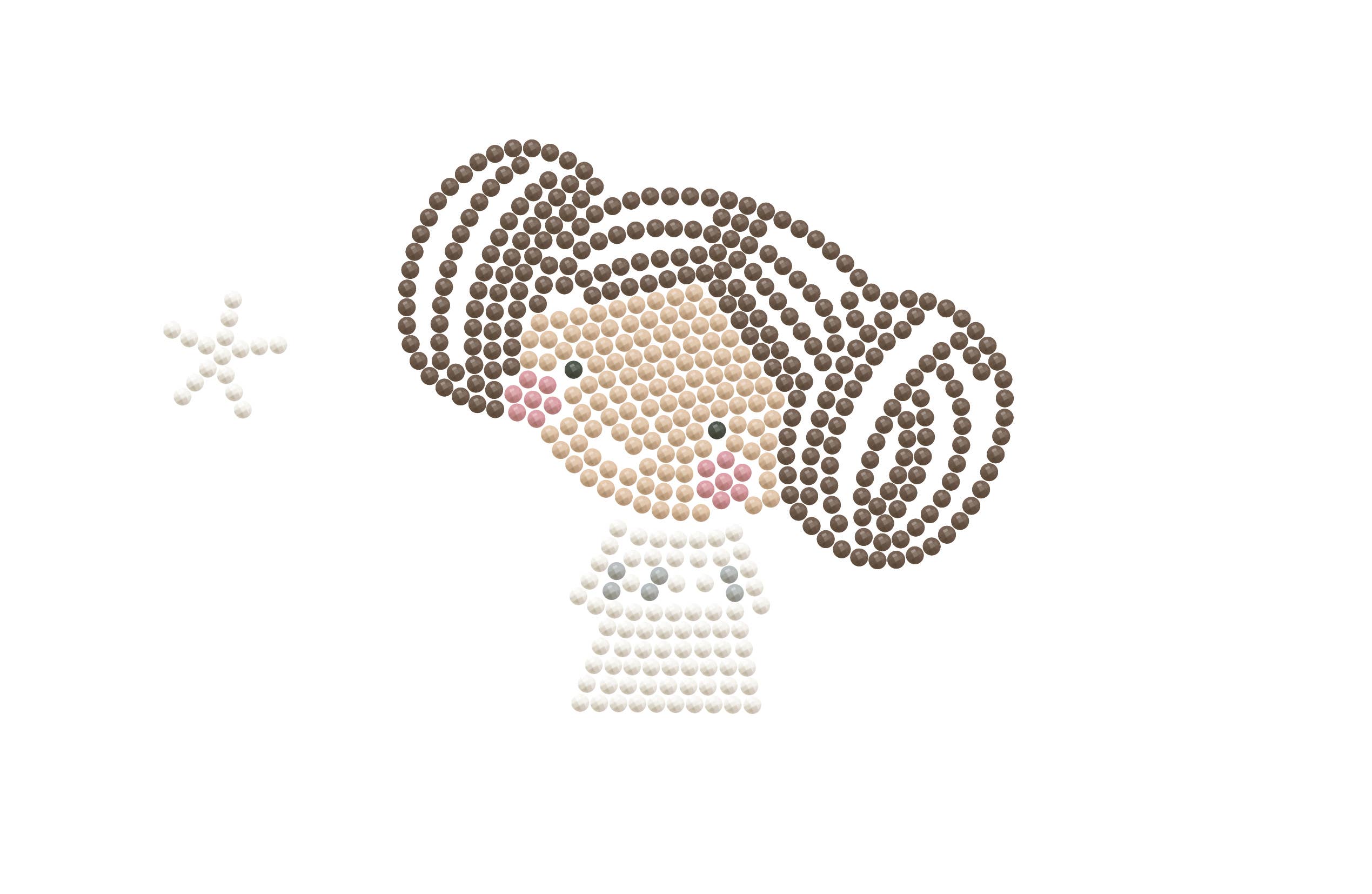 DIAMOND DOTZ® - Wholesale DIY Craft Kit - Star Wars Leia Star Gazer DOTZIES Pouch Kit1