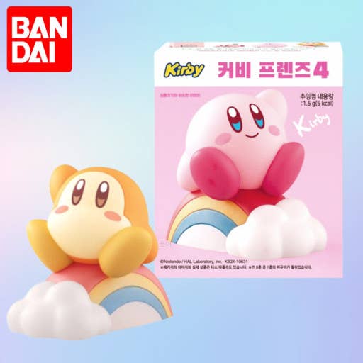 K-Wonderland – Brinquedo estatueta - Crianças por atacado – Bandai Kirby Figura 3D Caixa Aleatória Brinquedo Colecionável Ver.45