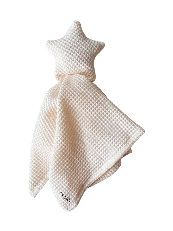 Little star cuddle cloth / vanilla for wholesale by PETITE EvelinaApparel