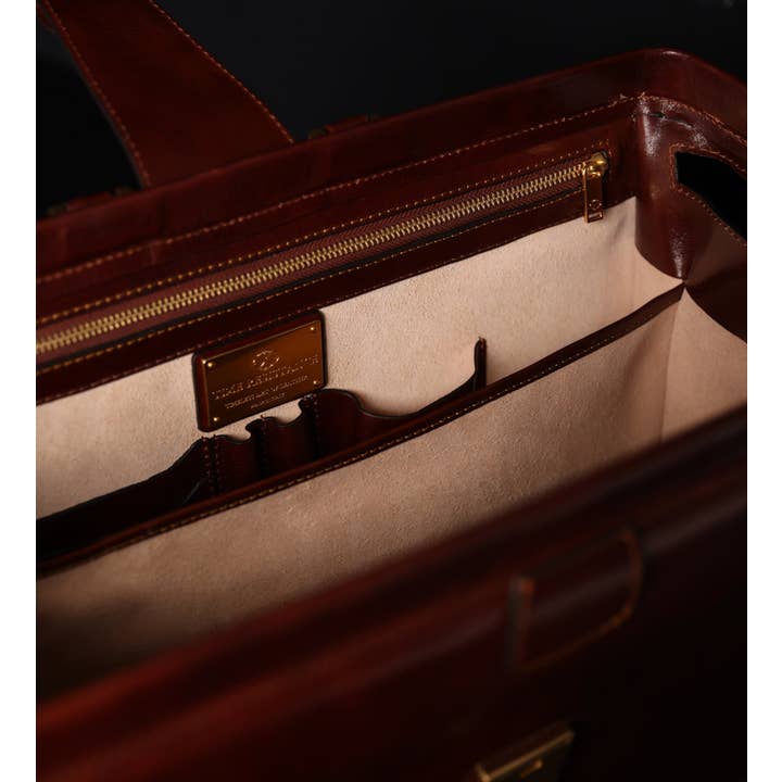 Time Resistance – Pasta - Unissexo por atacado – Grande Pasta de Couro - A Firma8