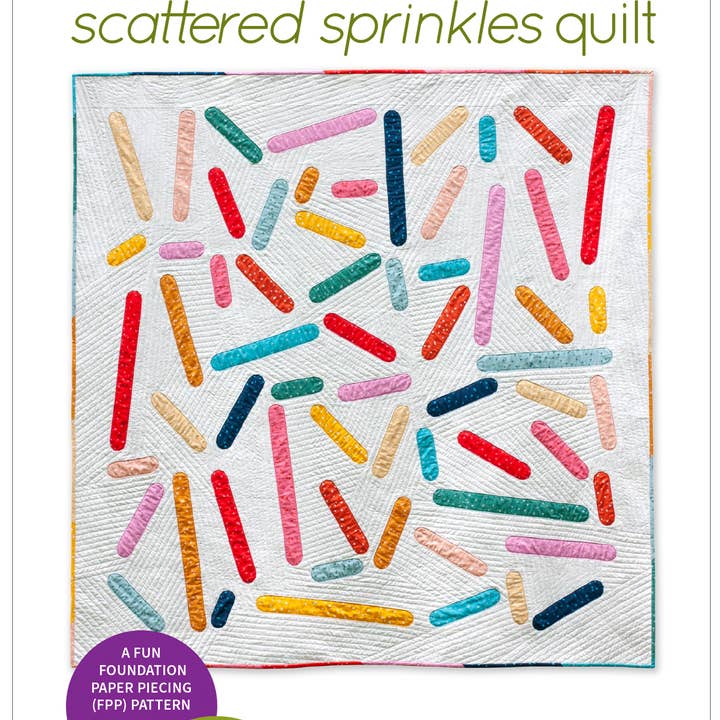 Whole Circle Studio - Wholesale Craft Sewing Kit - Scattered Sprinkles Quilt Block Pattern0