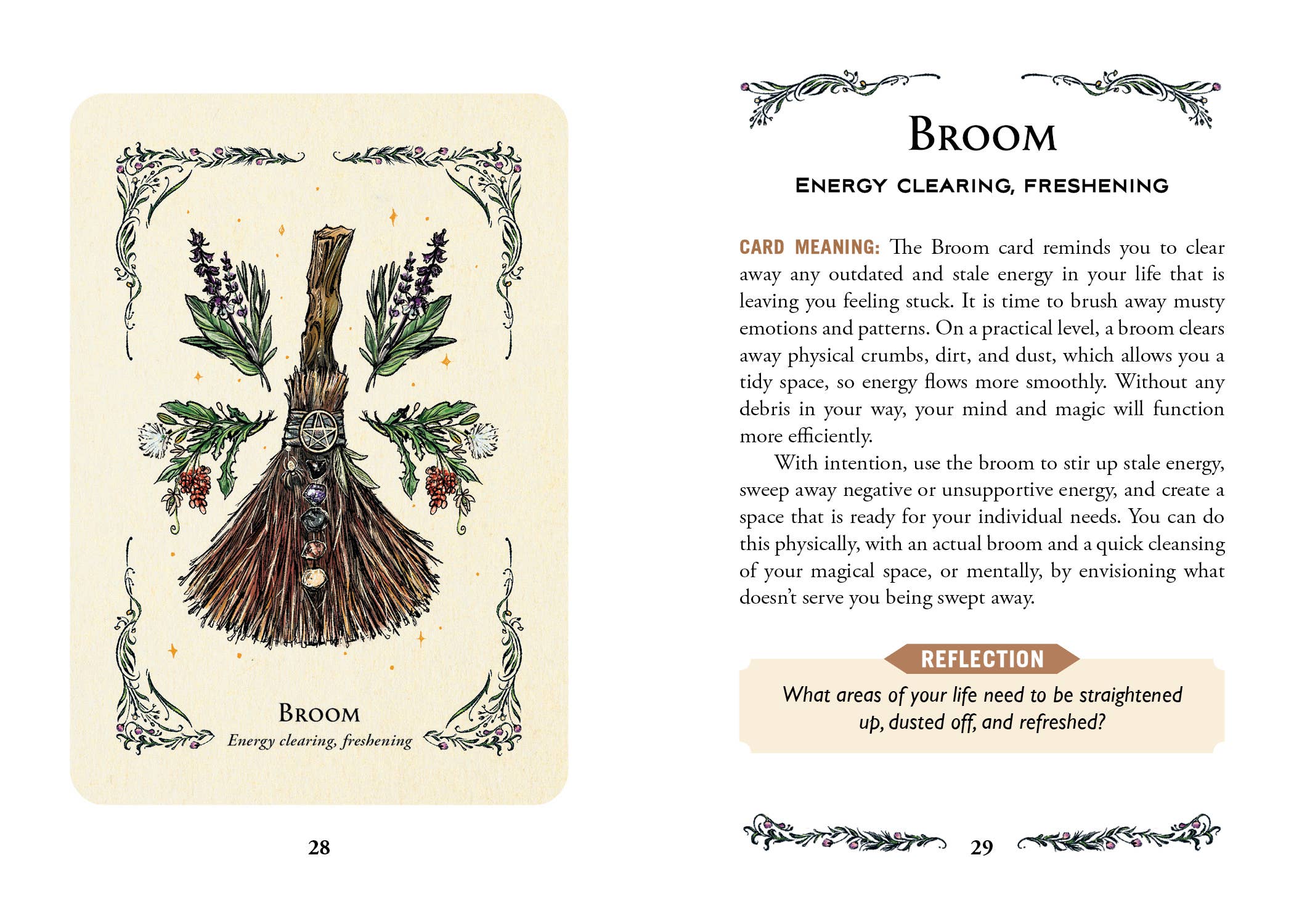 Simon & Schuster UK – wholesale Tarot cards – Green Witch's Oracle Deck2
