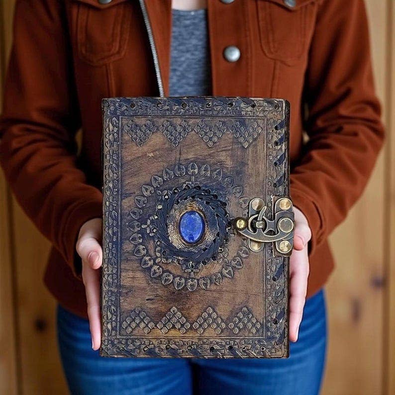 Leatherooze - Vente Journal intime - Journal en cuir embossé 5X7 POUCES 200 pages.0