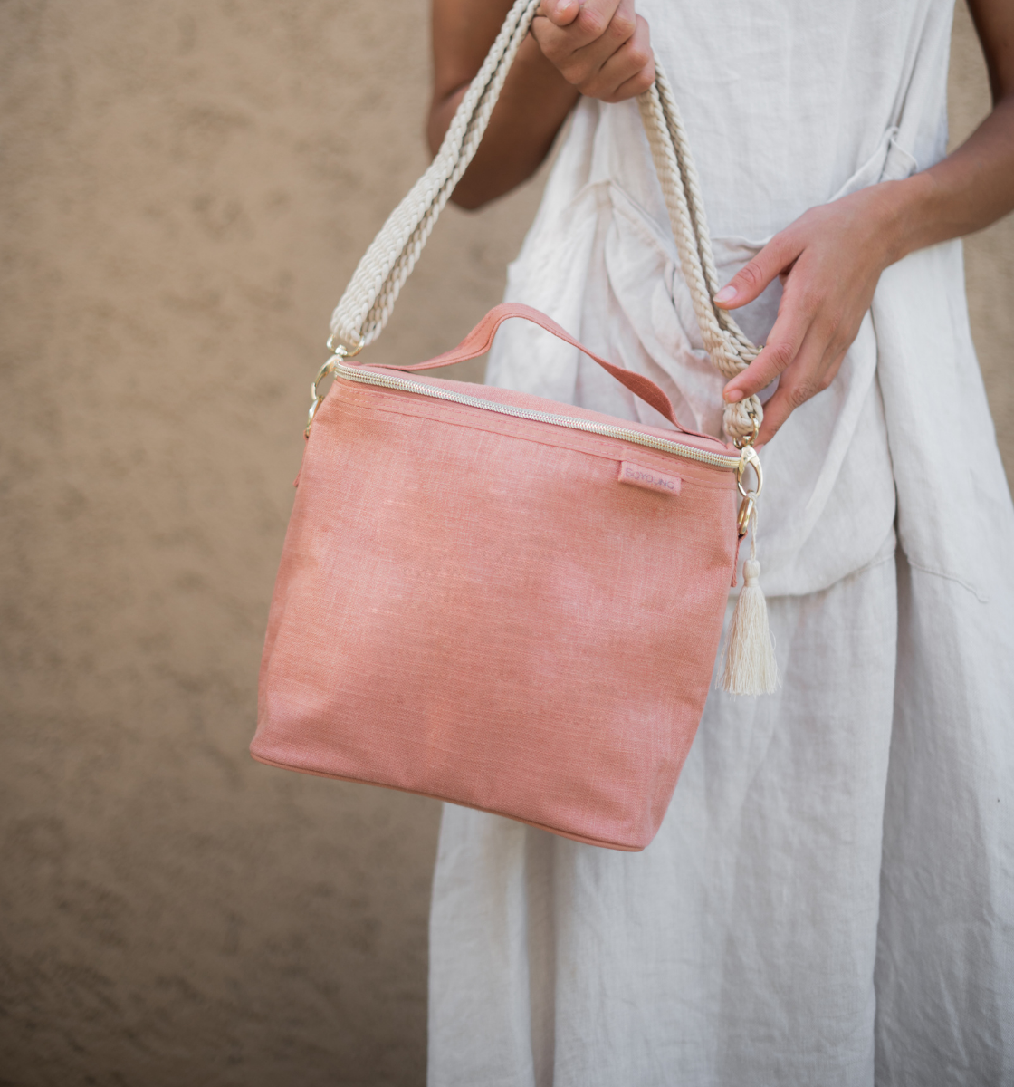 SoYoung - Vendita all'ingrosso Cestino/borsa pranzo - Tasca porta pranzo in argilla smorzata5