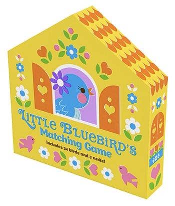 Chronicle Books - Wholesale Brain Game - Kids - Little Bluebird's Matching Game