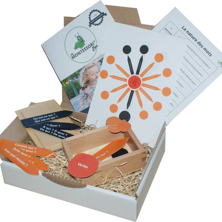 Mamontessoribox - Grammaticale functies voor wholesale door MaMontessoriBox