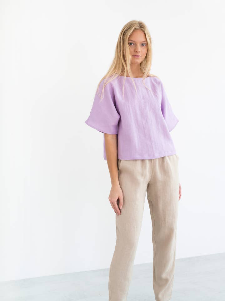 Brinley Linen Pants for wholesale by Love and Confuse