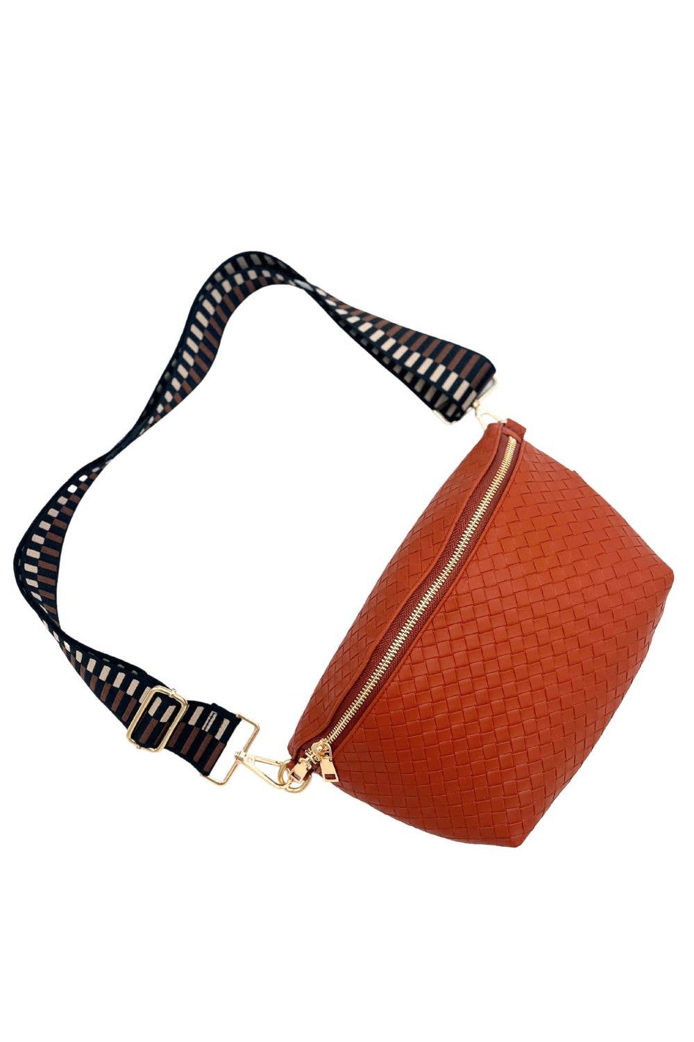 modern and chic - Wholesale Belt Bag - Women's - Rory Crisscross Oversized Belt Bag7
