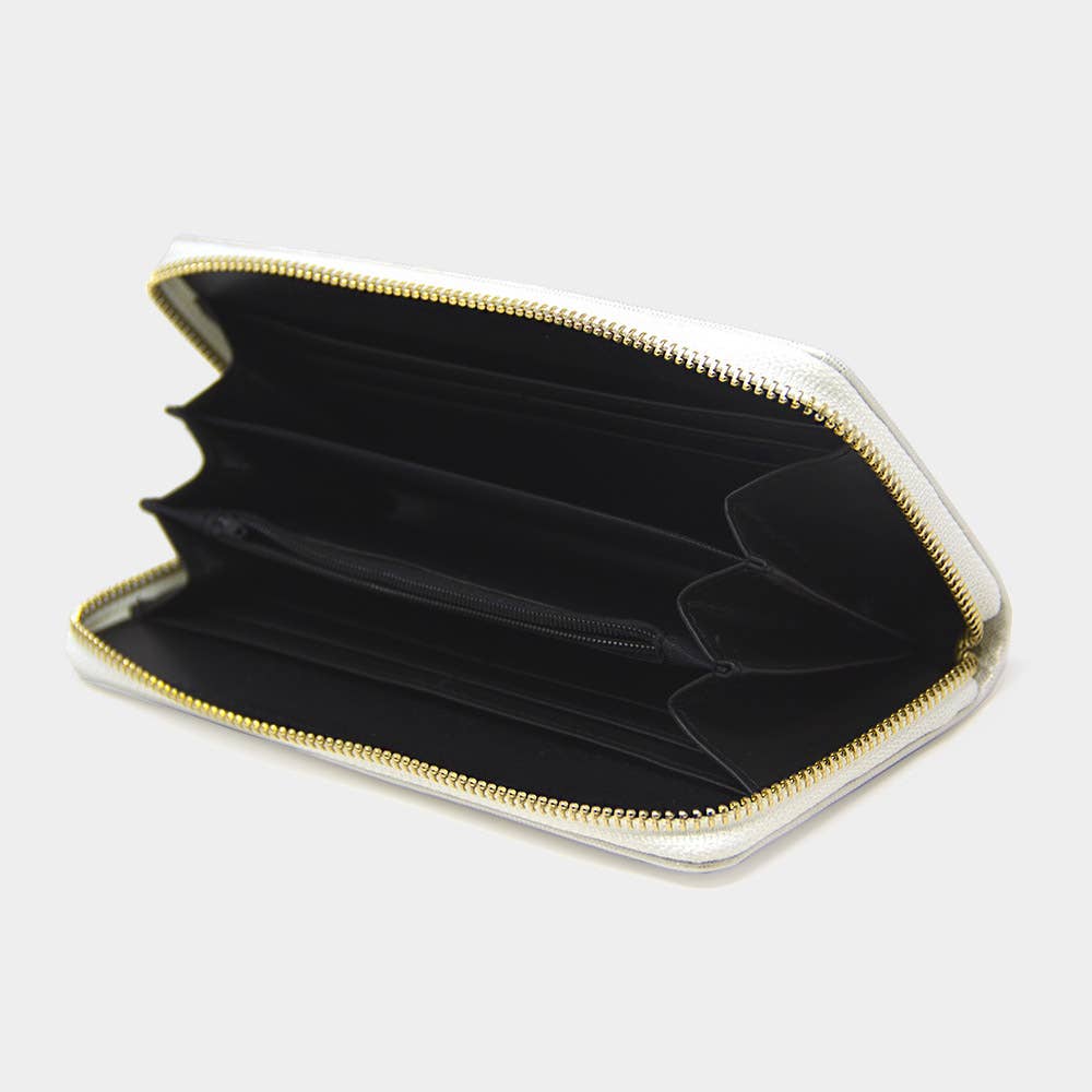 Sensibling Corp. – wholesale Wallet – Women's – Smile Face With American USA Flag Bandana Wallet2