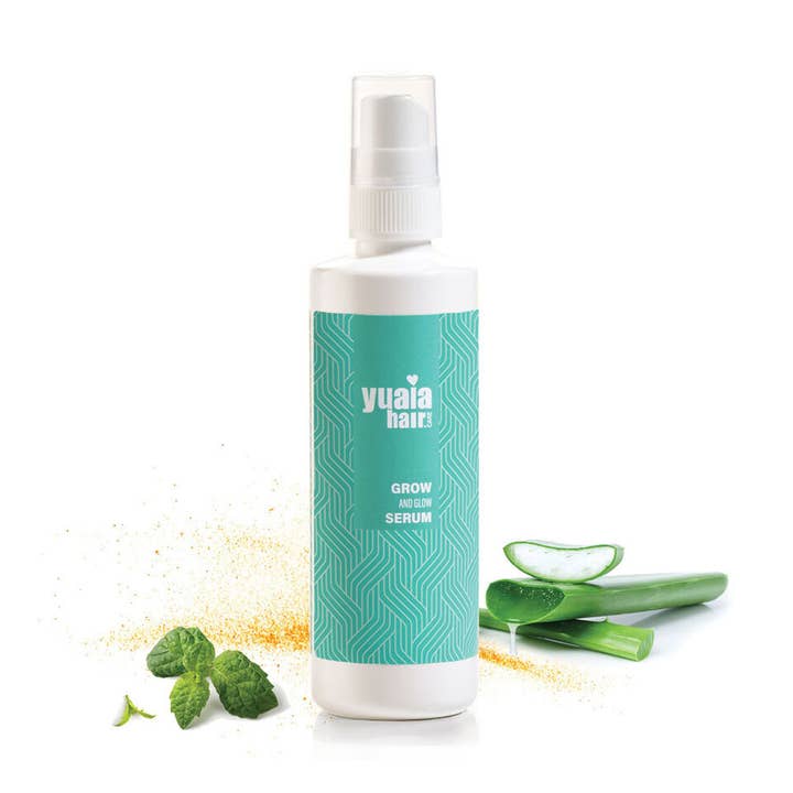 Siero Capelli Grow and Glow 100 ml - Siero per la Crescita dei Capelli per la vendita all'ingrosso da parte di Yuaia Haircare