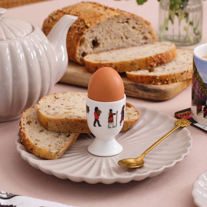 Trooping the Colour Egg Cup for wholesale by Victoria Eggs