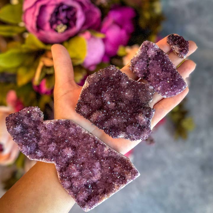 Mandala Gems - Wholesale Spiritual Stone/Crystal - RARE Turkish Amethyst Clusters From Alacam Mine, Turkey