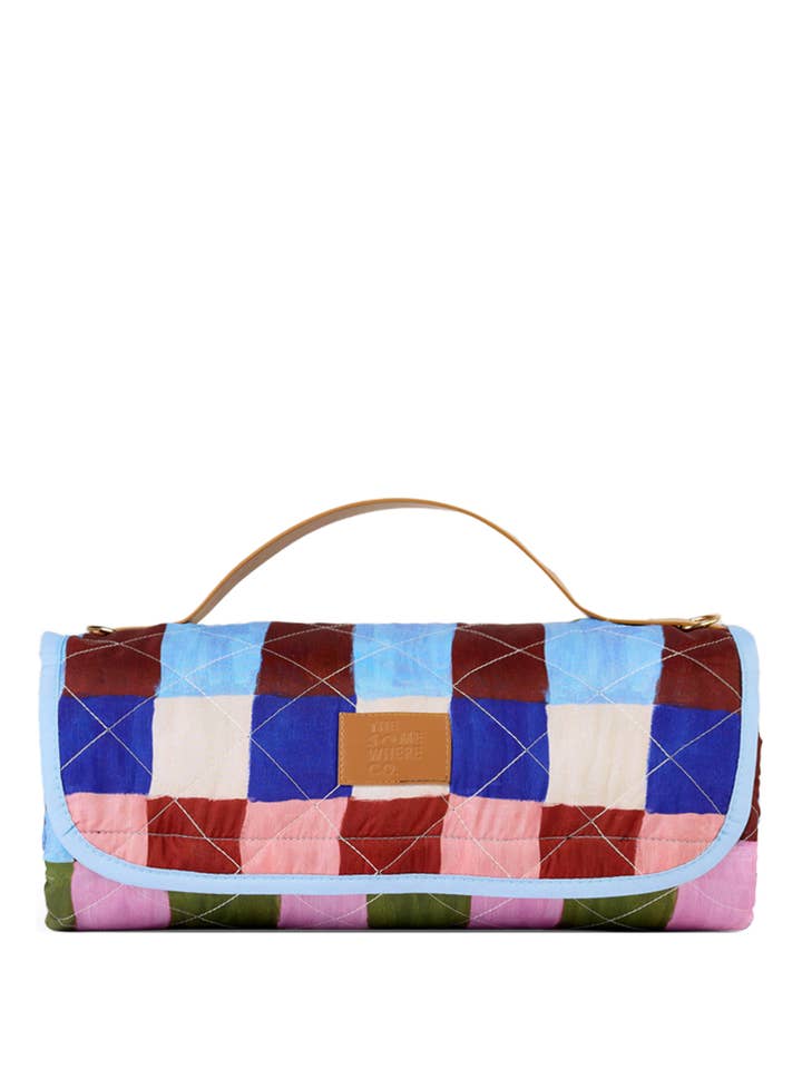 Hopscotch XL Picnic Rug for wholesale by The Somewhere Co.