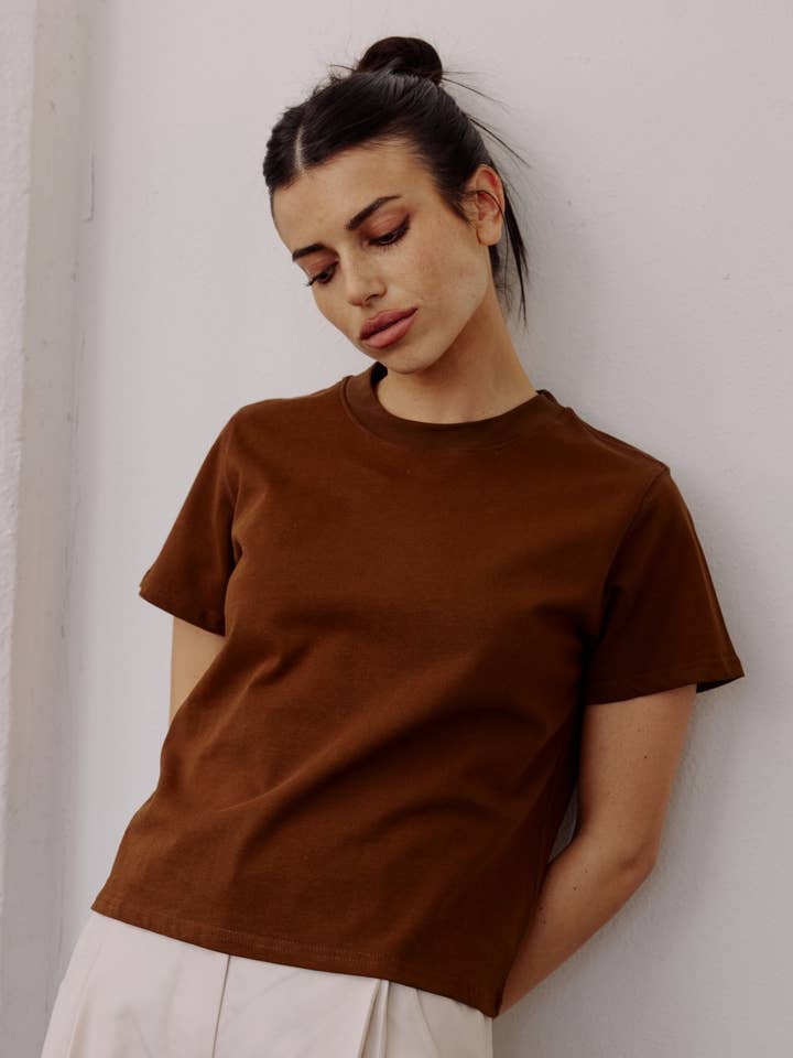 All Row - Wholesale T-Shirt - Women's - The Lanie Top | Classic Everyday T-Shirt31