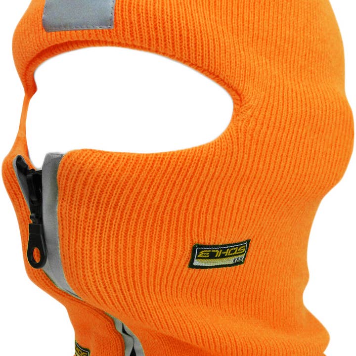 KBETHOS - Wholesale Balaclava - Unisex - Reflective Zipper Mask3