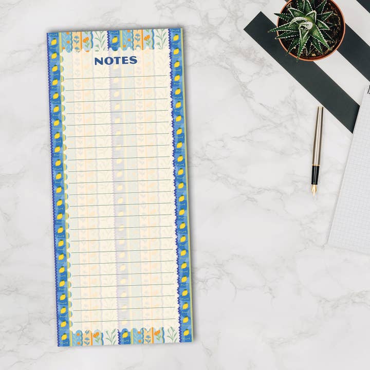 Mediterranean Moments Magnetic List Pad for wholesale by Willow Creek Press & Gifts