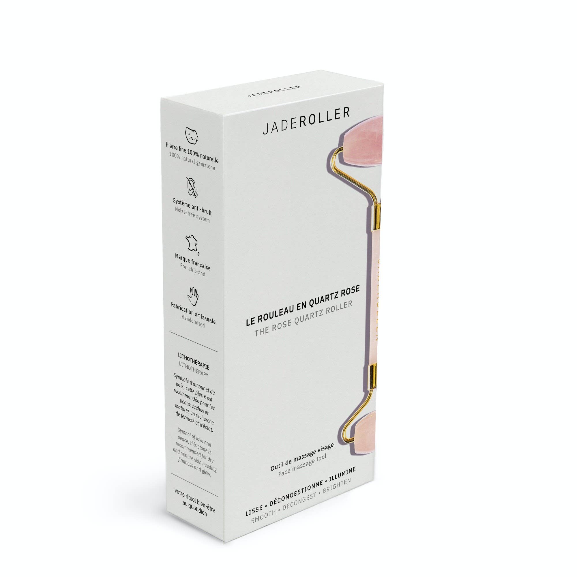 Jade Roller - Wholesale Face/Beauty Roller - Rose Quartz Roller - Facial Massage Roll-on2