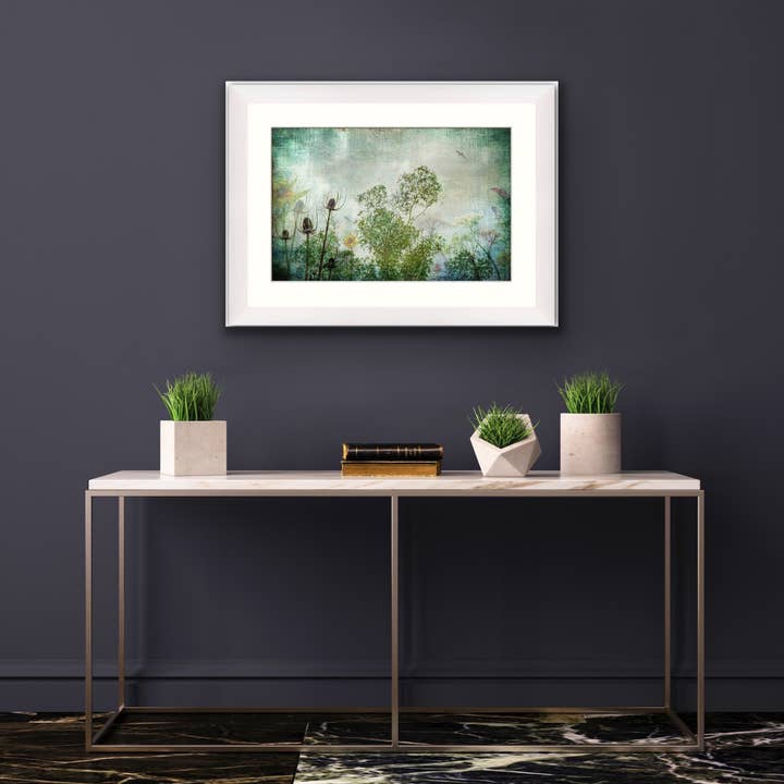 Kernow Lowarth l - Stampa montata per la vendita all'ingrosso da parte di Pip Carlton-Barnes - The Old Forge Studio