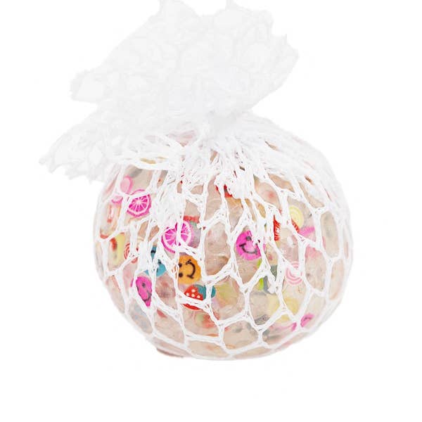 Cap Zone - Wholesale Squishy Toy - Kids & Baby - LED Lit-Up Mesh Silicone Squishy Ball