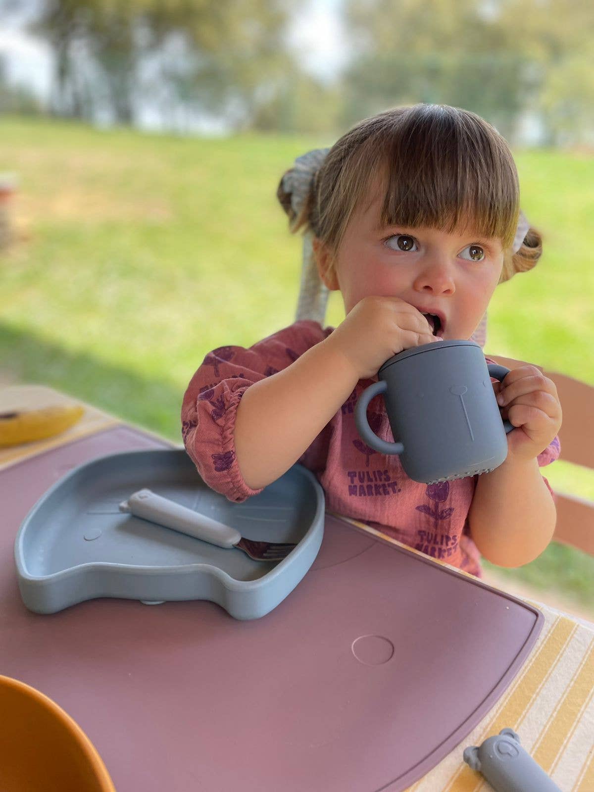 the cotton cloud - Wholesale Drinking Glass/Cup - Kids & Baby - Silicone Sippy Cup Set 3