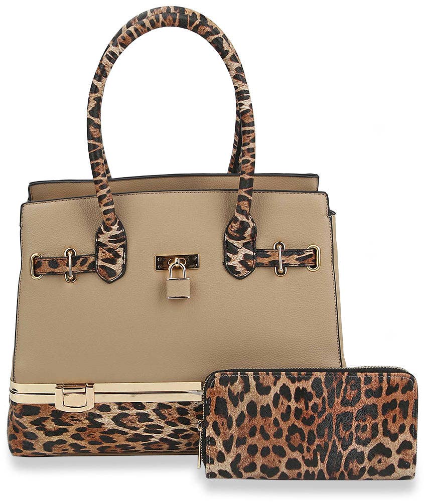 Handbag Express - Wholesale Tote Bag - Women's - Metal Frame Tote Handbag Set5