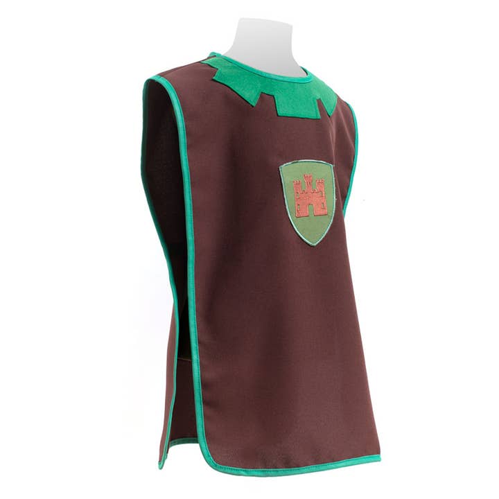 KALID MEDIEVAL - Venta al por mayor Disfraz - Niños - TABARDO KAMELOT MARRÓN - ST816, ST817, ST818