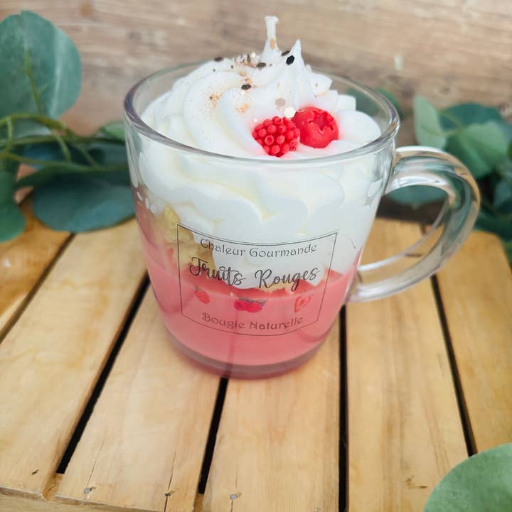 Chaleur Gourmande - Wholesale Jar/Filled Candle - Gourmet Red Fruits Candle1